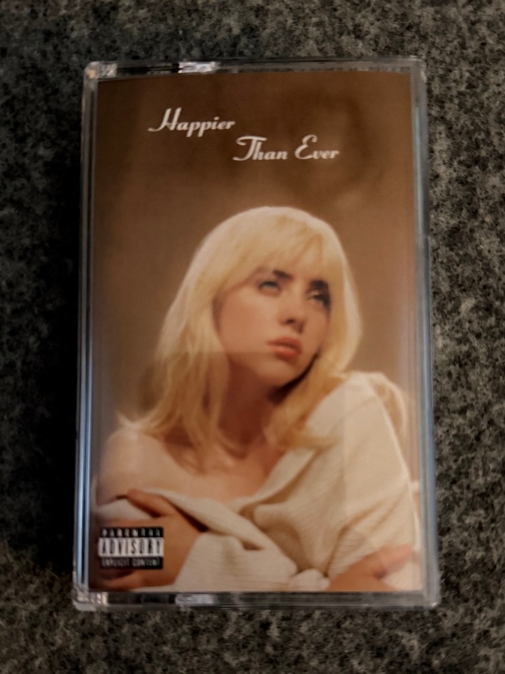 BILLIE EILISH 2021 Happier than Ever Cassette Tape Urban Outfitters Light Blue